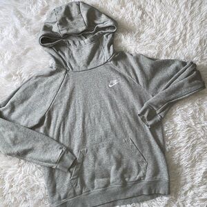Nike woman’s gray hoodie